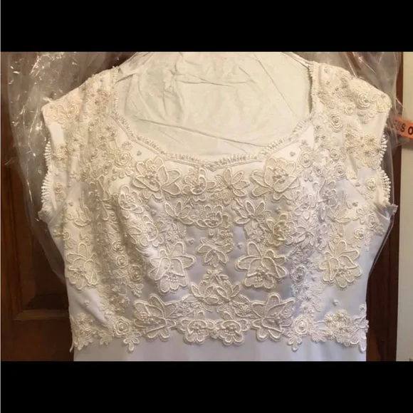 David’s Bridals Wedding Dress… size 16 altered to size 14